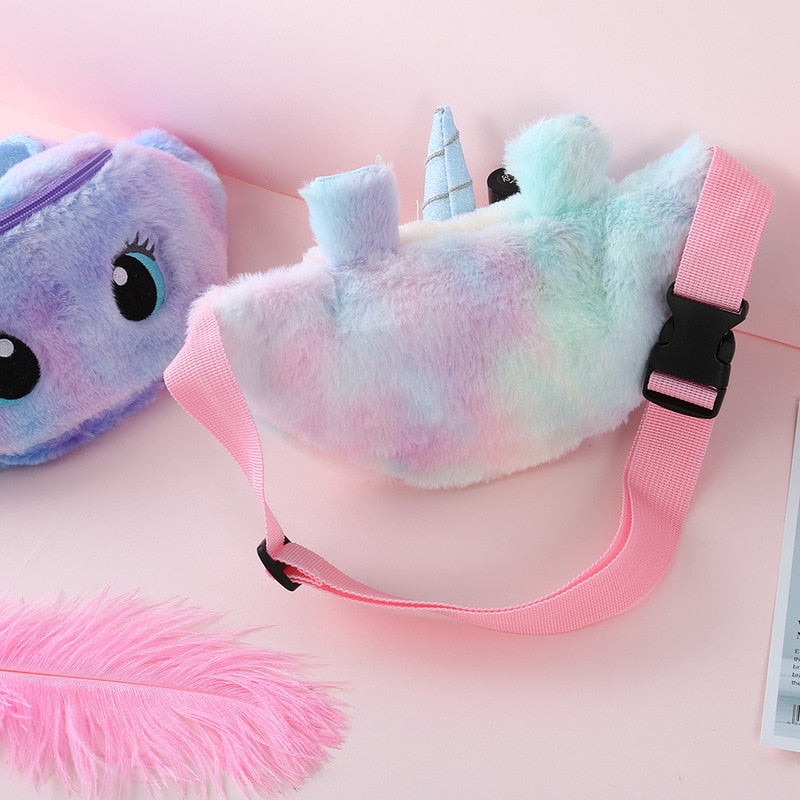 Cute Unicorn Kids Waist Bag