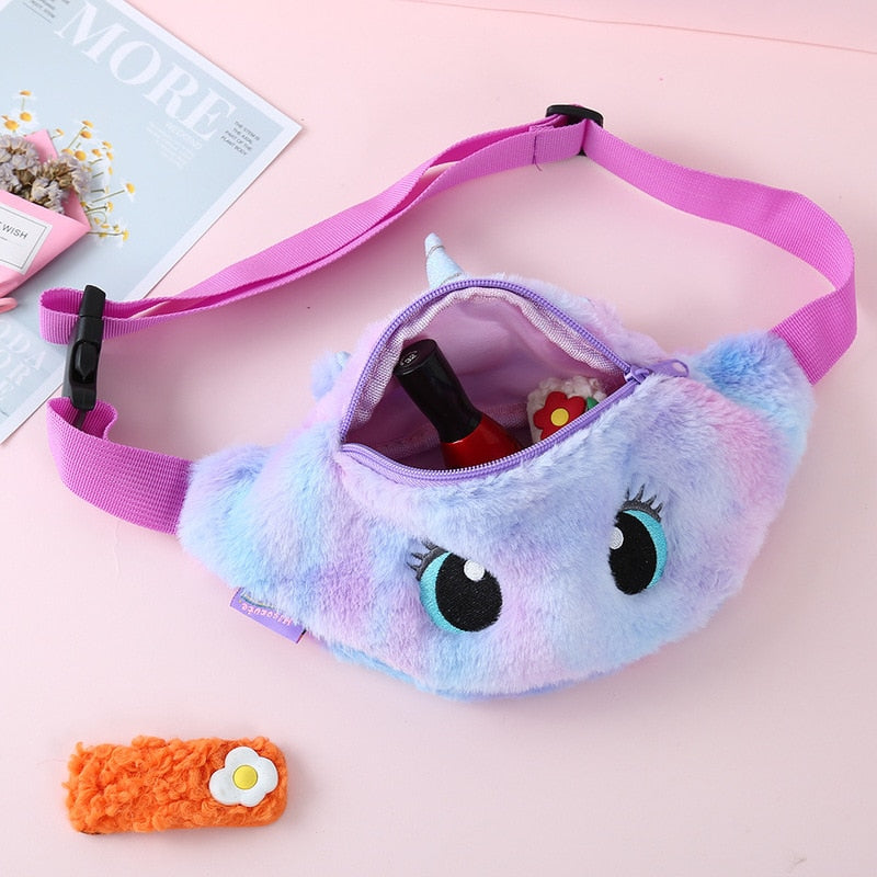 Cute Unicorn Kids Waist Bag