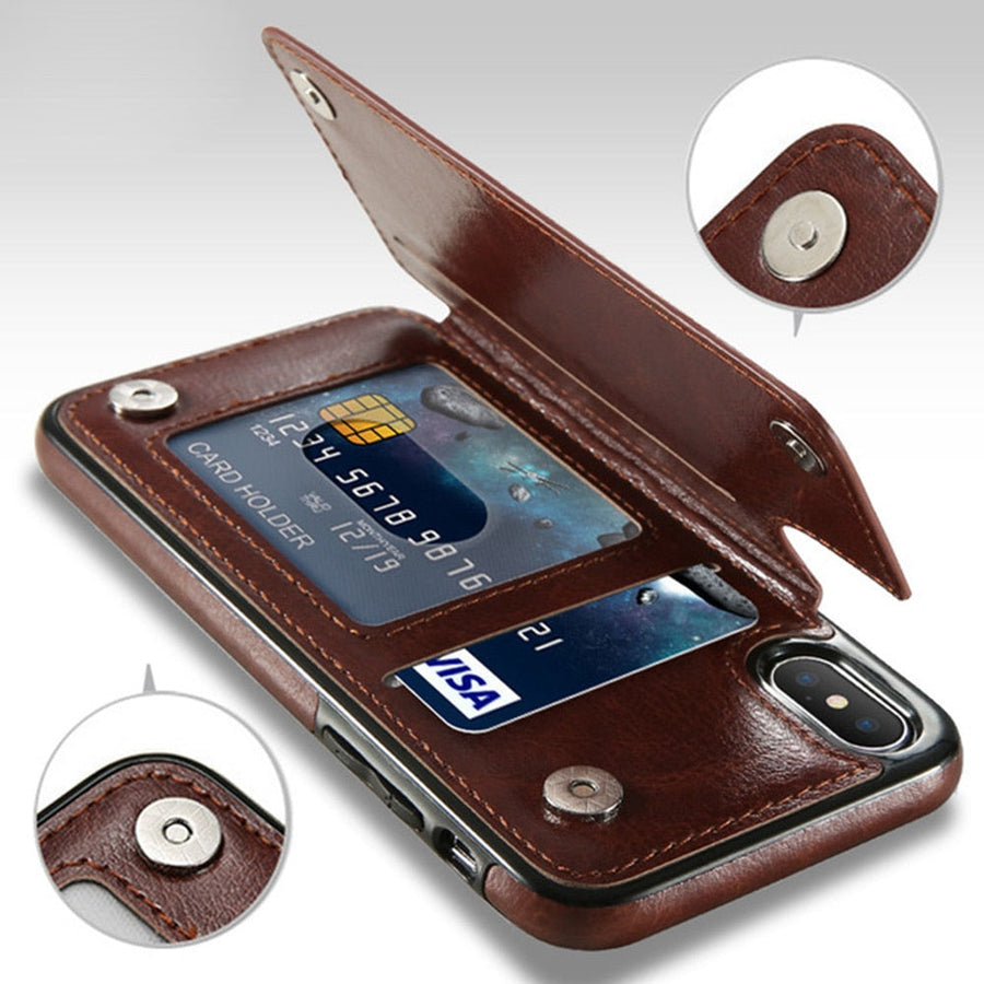Luxury Leather Slim iPhone 13 Case - Image 0
