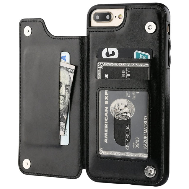 Luxury Leather Slim iPhone 13 Case - Image 5