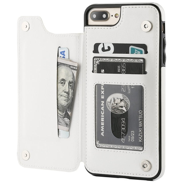 Luxury Leather Slim iPhone 13 Case - Image 6