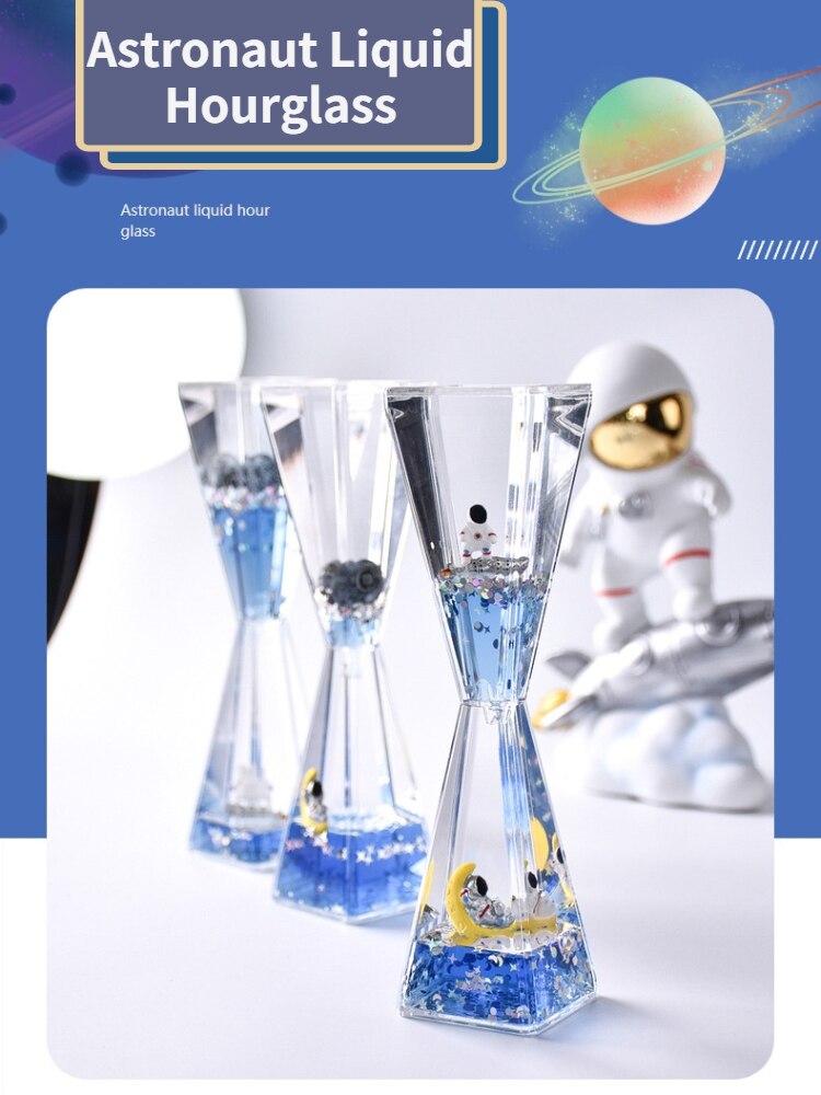 Quicksand Bottle Liquid Hourglass - Image 3