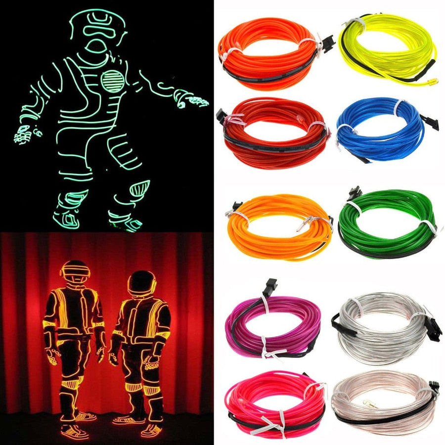 LED Neon DIY Luminous Costume Light - Image 2