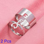 Creative Lovely Couples Matching Ring Set