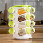 360 Rotating Spice Organizer Rack