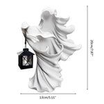 Halloween Ghost Holding Lantern Statue Resin Statue