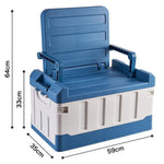 Portable Travel Storage Box Chair - MaviGadget