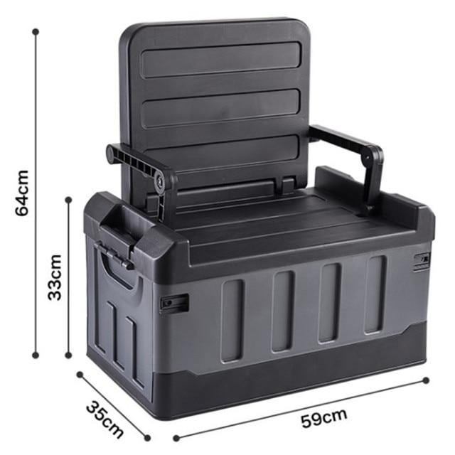 Portable Travel Storage Box Chair - MaviGadget