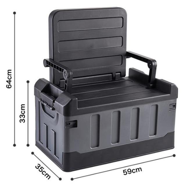 Portable Travel Storage Box Chair - Image 6