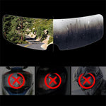 Universal Rainproof Anti-Fog Motorcycle Helmet Screen - MaviGadget