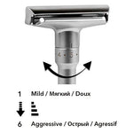 Titanium Blades Man Safety Razor