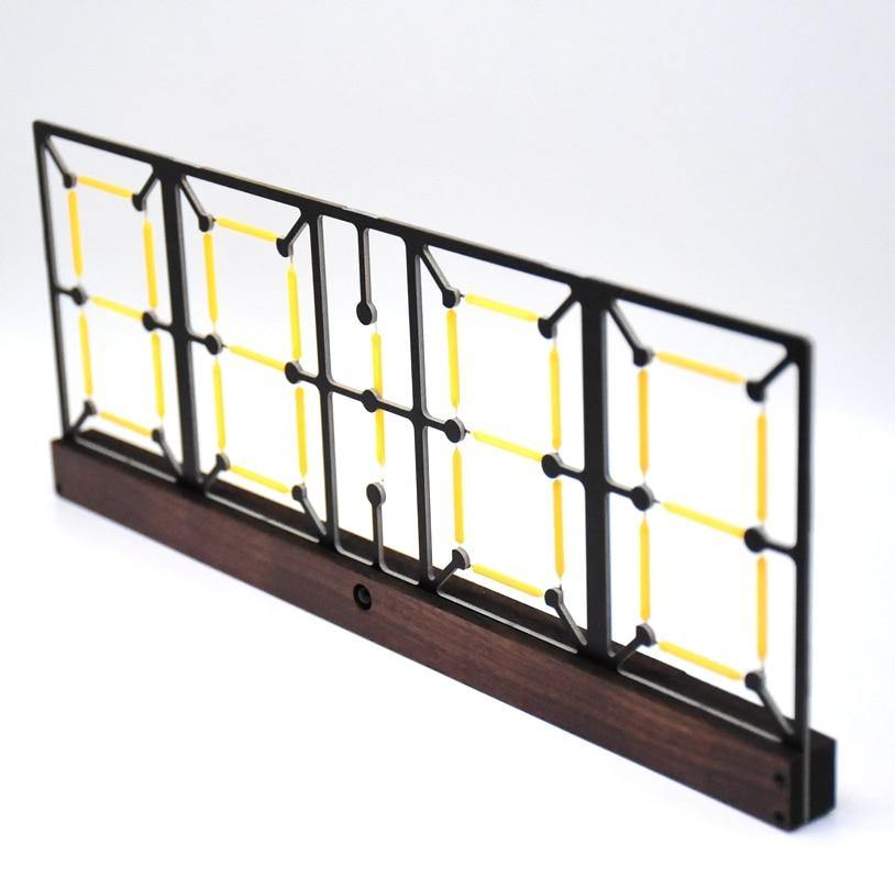 Nordic Double-Sided LED Clock - Image 9