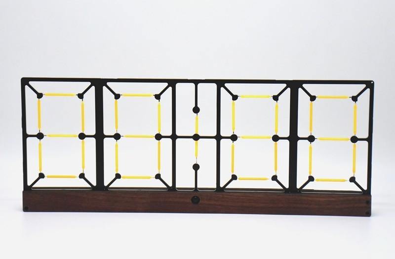 Nordic Double-Sided LED Clock - Image 12