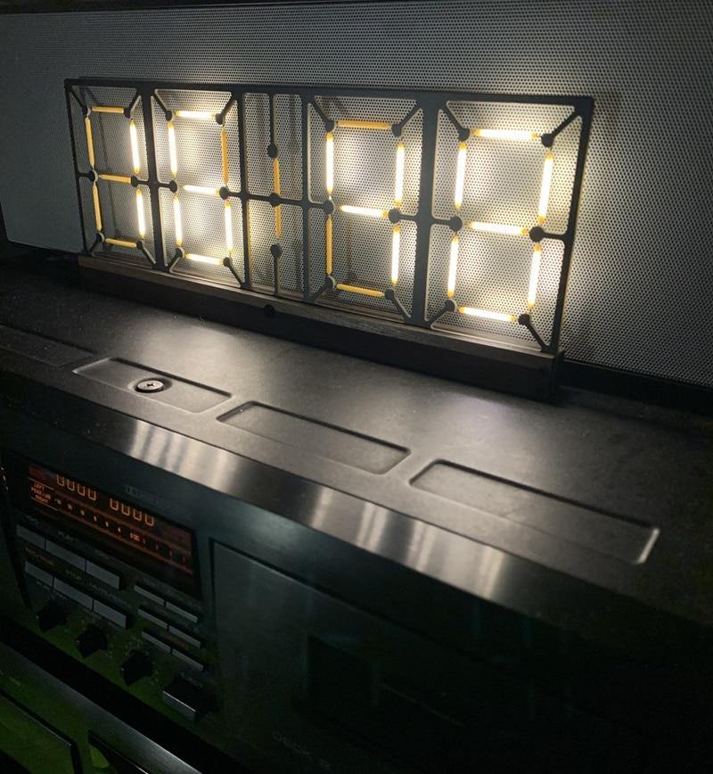 Nordic Double-Sided LED Clock - MaviGadget