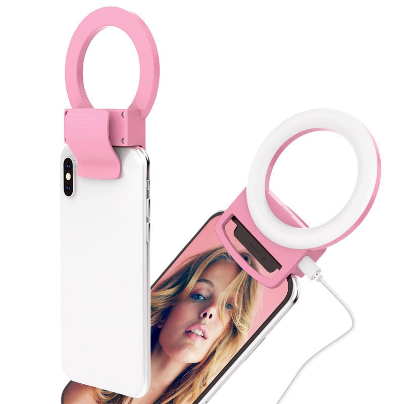 Portable LED Selfie Ring Lamp