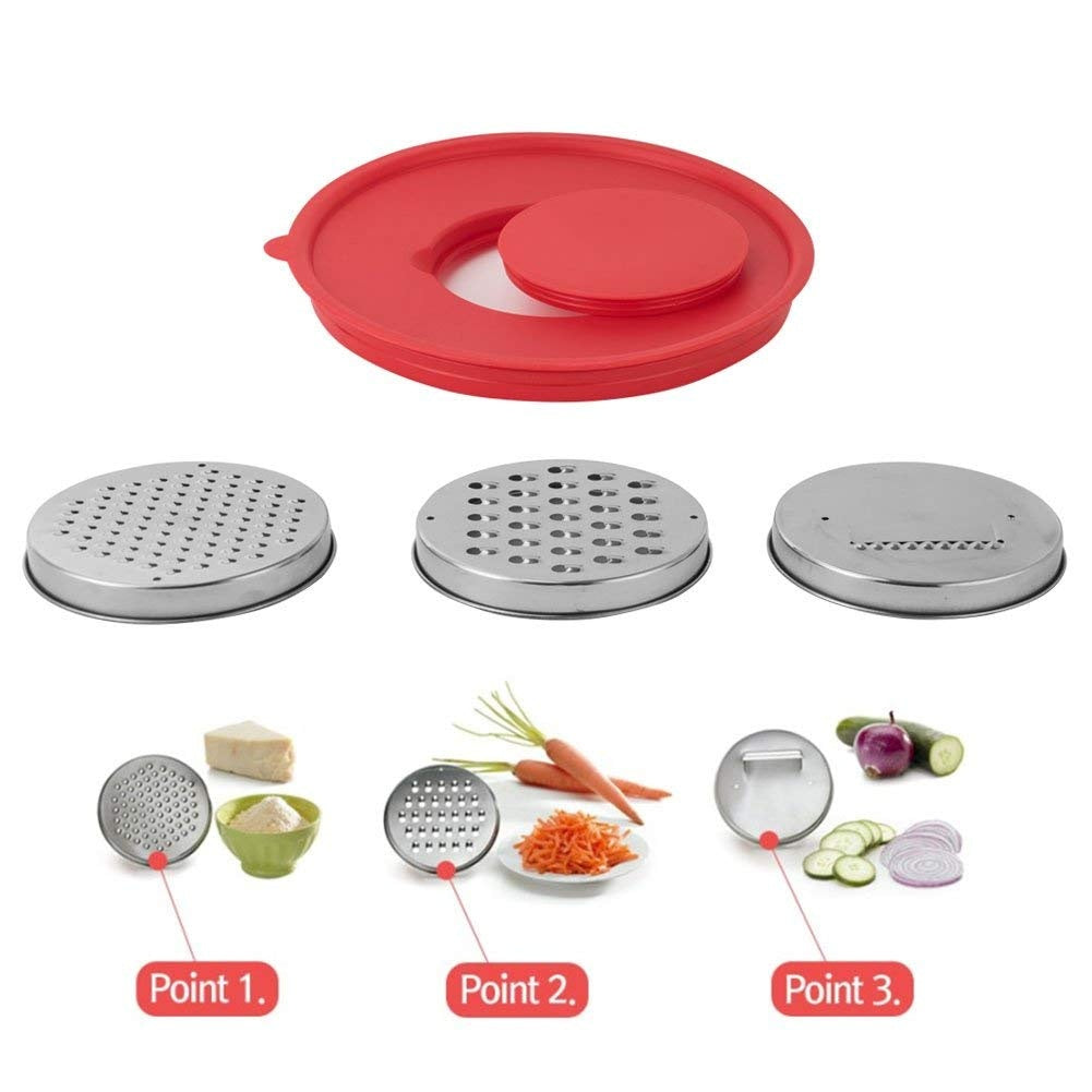 Non-Slip Multifunctional Grater Mixing Bowls