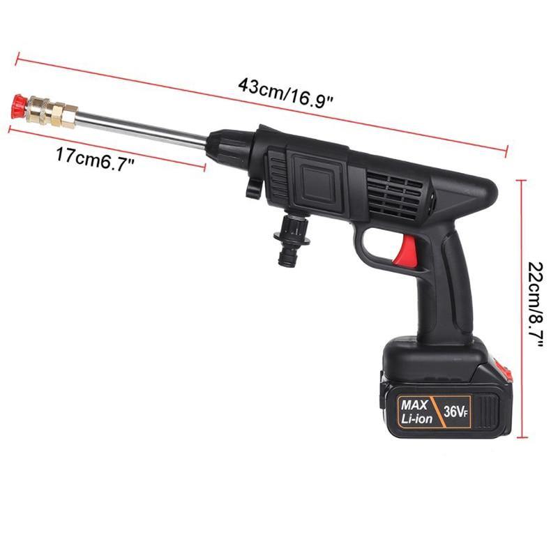 High Pressure Electric Cordless Car Washer Gun - Image 3