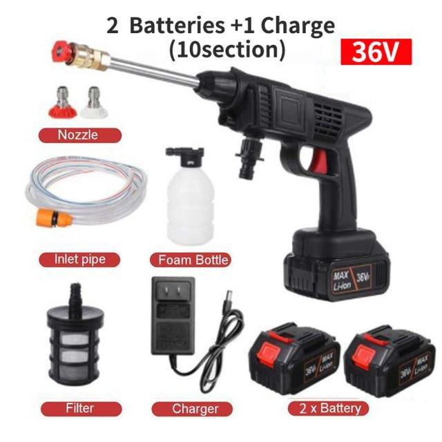High Pressure Electric Cordless Car Washer Gun - Image 8