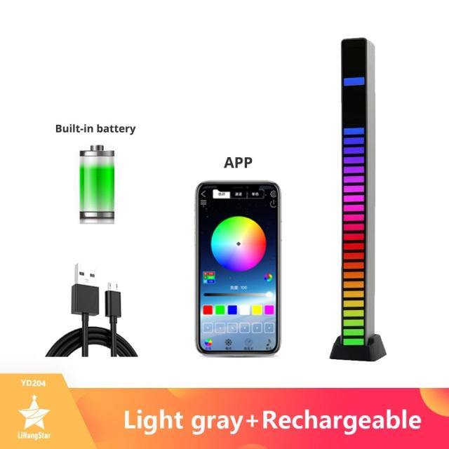 Voice Rhythm Sensor Atmosphere LED Light - MaviGadget