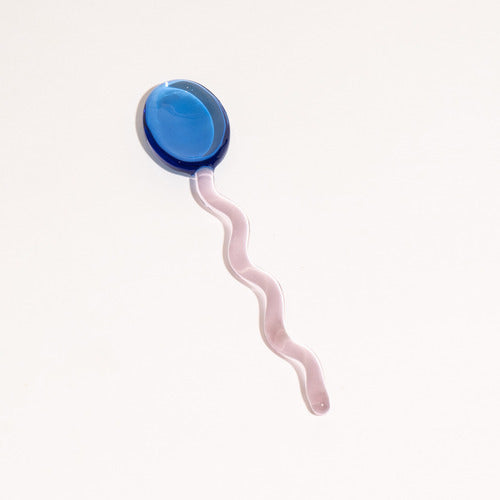Fun Wavy Glass Dessert Spoons - Image 13