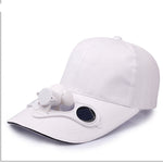 Solar Fan Summer Outdoor Baseball Hat