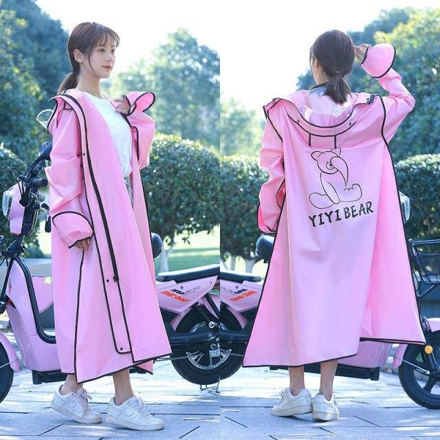 Hooded Windproof Bike Raincoat - Image 13