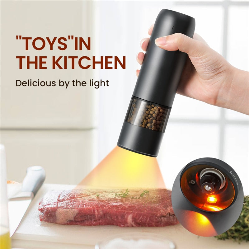 Rechargeable Automatic Salt Pepper Grinder - Image 3