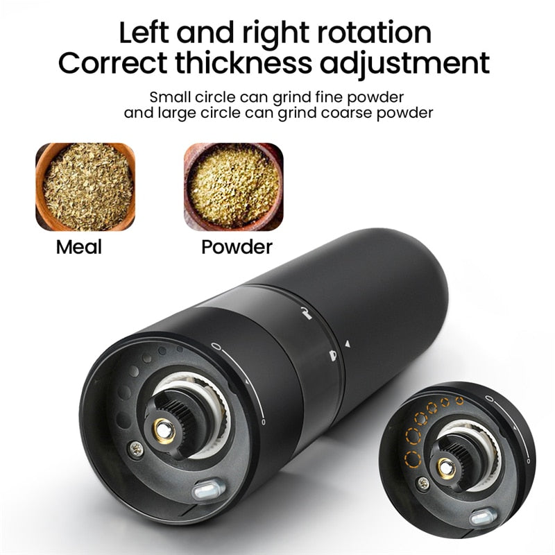 Rechargeable Automatic Salt Pepper Grinder - Image 4