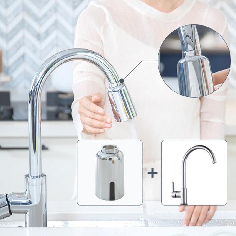 Smart Sensor Water Saving Touchless Faucet Head - Image 7