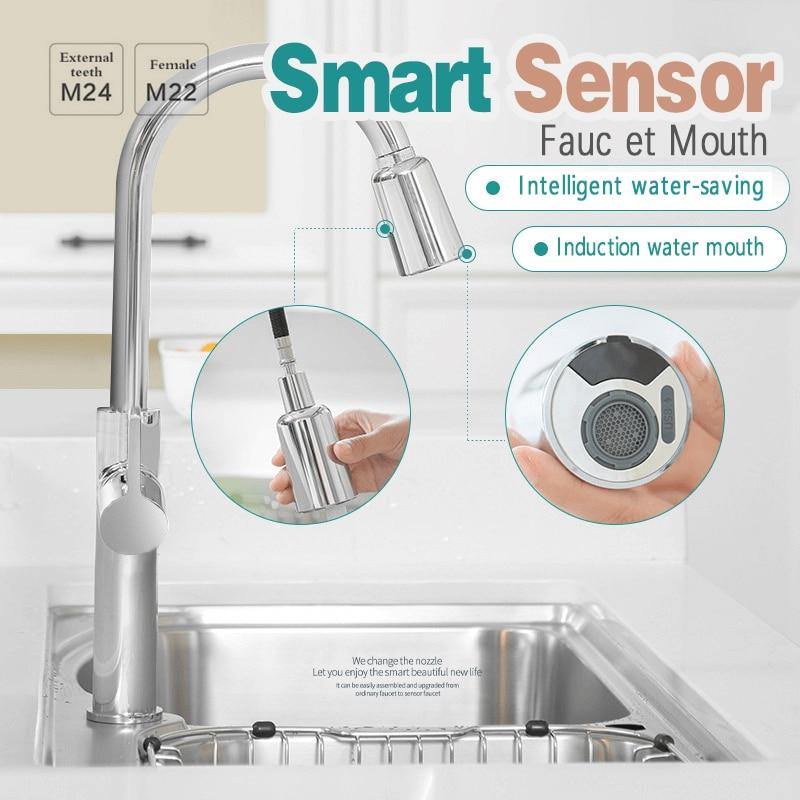 Smart Sensor Water Saving Touchless Faucet Head - Image 8