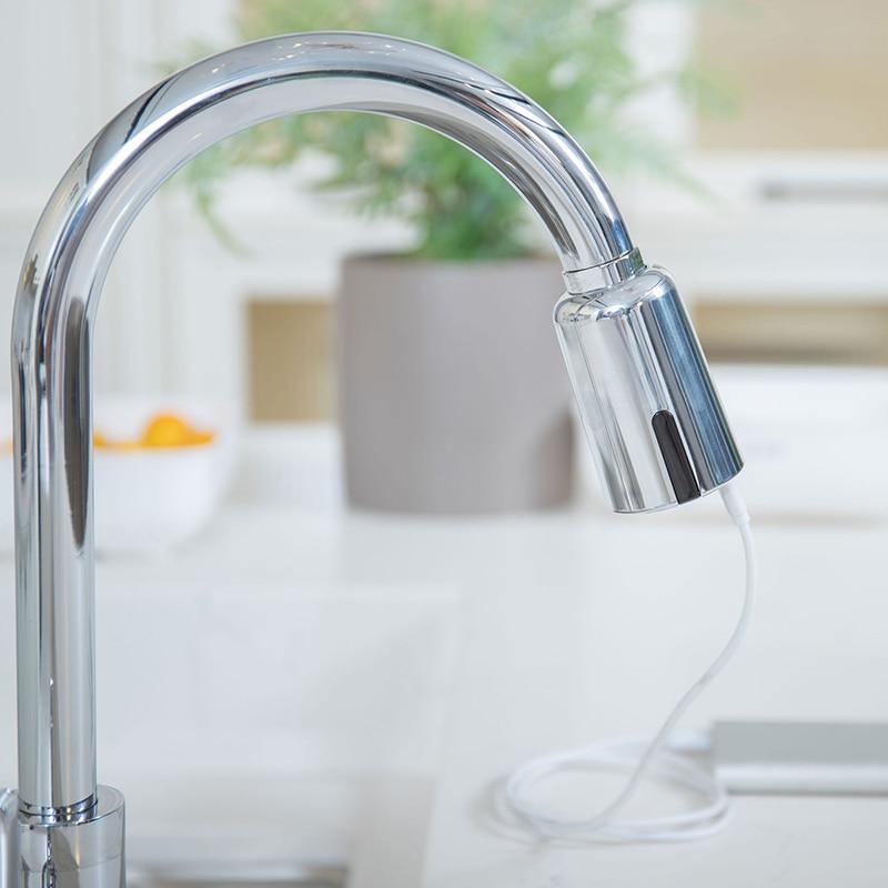 Smart Sensor Water Saving Touchless Faucet Head - Image 15