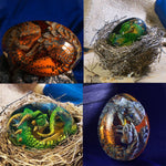 Crystal Lava Dragon Egg Home Decor