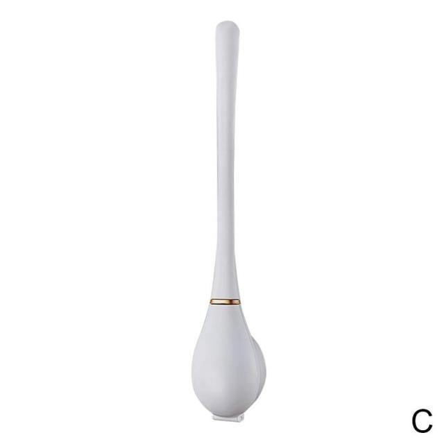 Wall Mounted Soft Silicone Toilet Brush