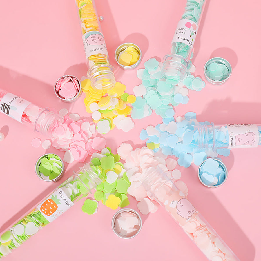 Mini Flower Colorful Foaming Paper Soap - Image 3