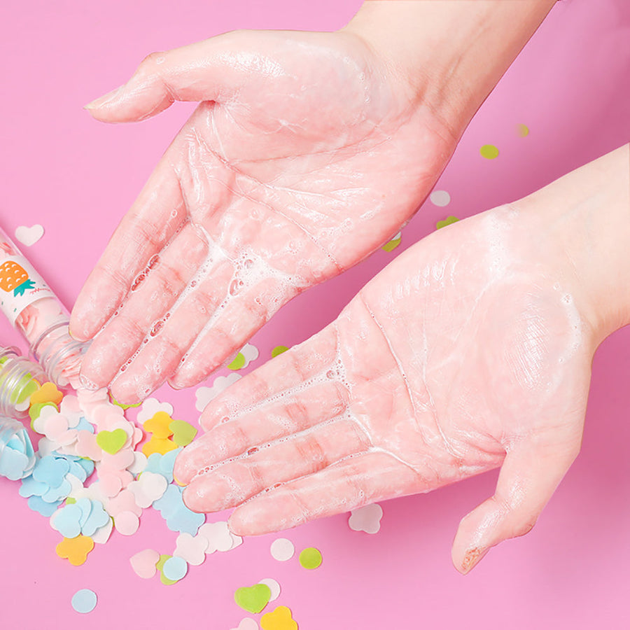 Mini Flower Colorful Foaming Paper Soap - Image 1