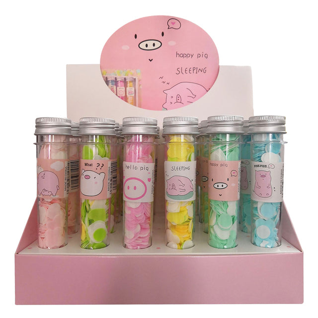 Mini Flower Colorful Foaming Paper Soap - Image 11