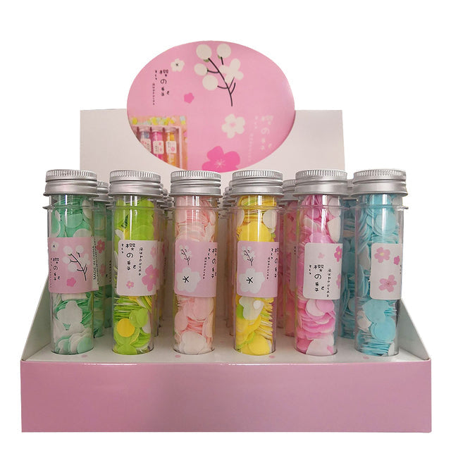 Mini Flower Colorful Foaming Paper Soap - Image 9