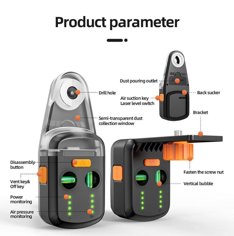 Drill-Free Cordless Drill Dust Collector Tool - Image 2