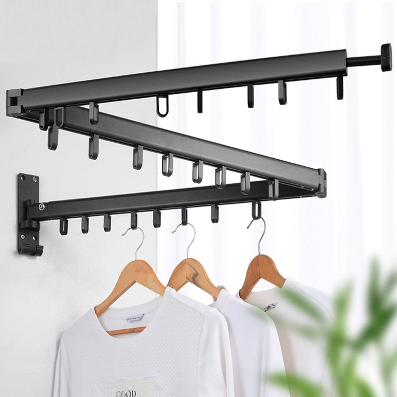 Wall Mounted Telescopic Folding Rack - Image 10