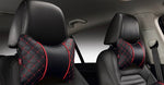 Car Leather Neck and Back Pillows