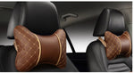 Car Leather Neck and Back Pillows - MaviGadget