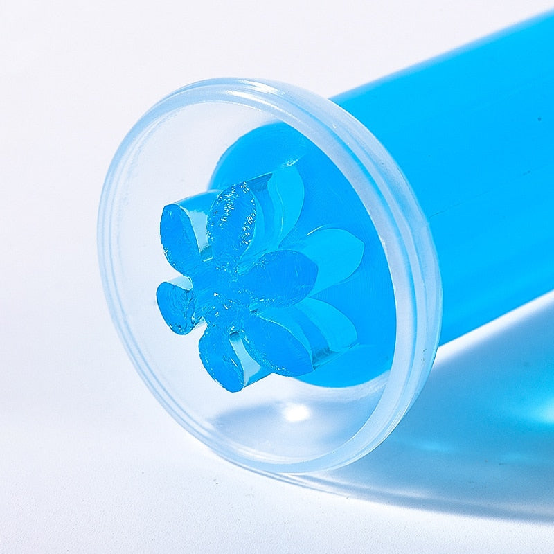 Aromatic Air Freshener Flower Gel Toilet Cleaner - Image 3