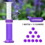 Aromatic Air Freshener Flower Gel Toilet Cleaner