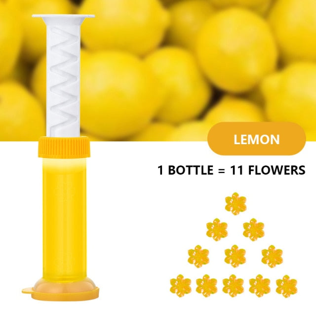 Aromatic Air Freshener Flower Gel Toilet Cleaner - Image 8