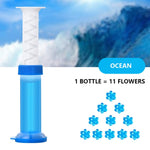 Aromatic Air Freshener Flower Gel Toilet Cleaner