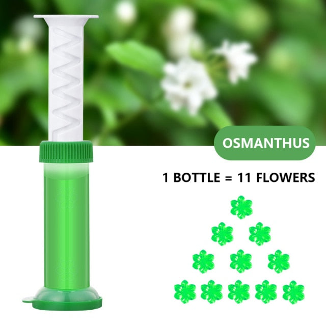 Aromatic Air Freshener Flower Gel Toilet Cleaner - Image 9