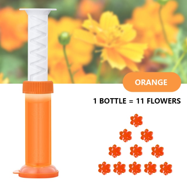 Aromatic Air Freshener Flower Gel Toilet Cleaner - Image 6