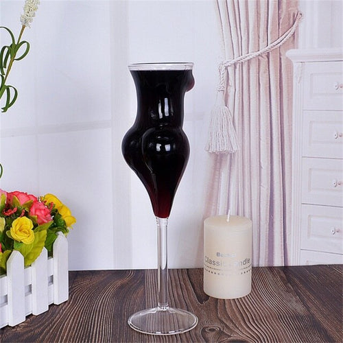 Crystal Sexy Body Wine Glass - Image 0