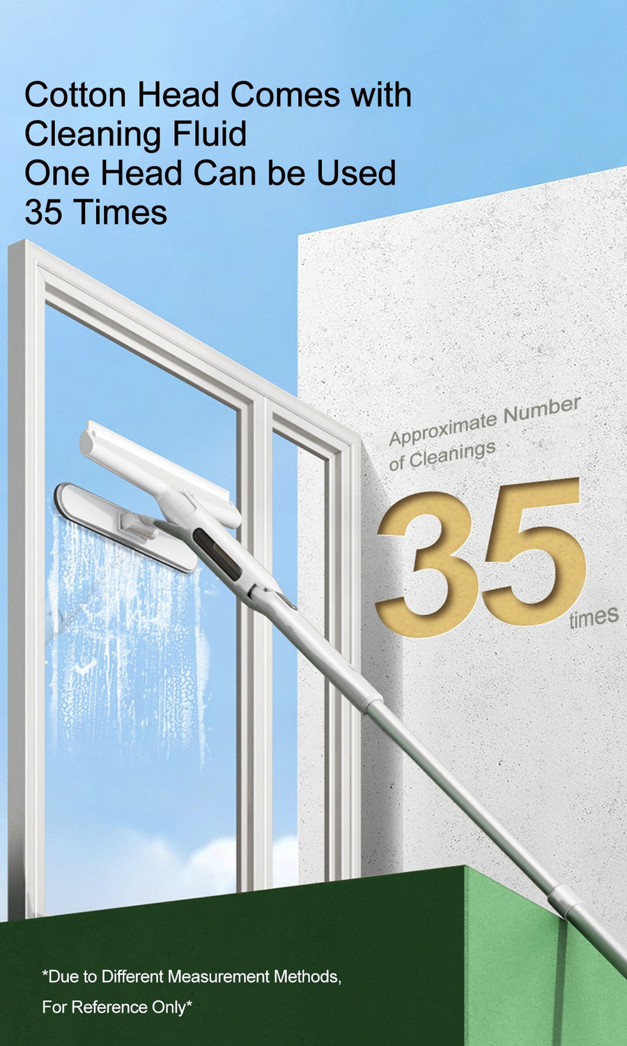 Multifunctional Adjustable Window Cleaning Wiper Brush - Image 12