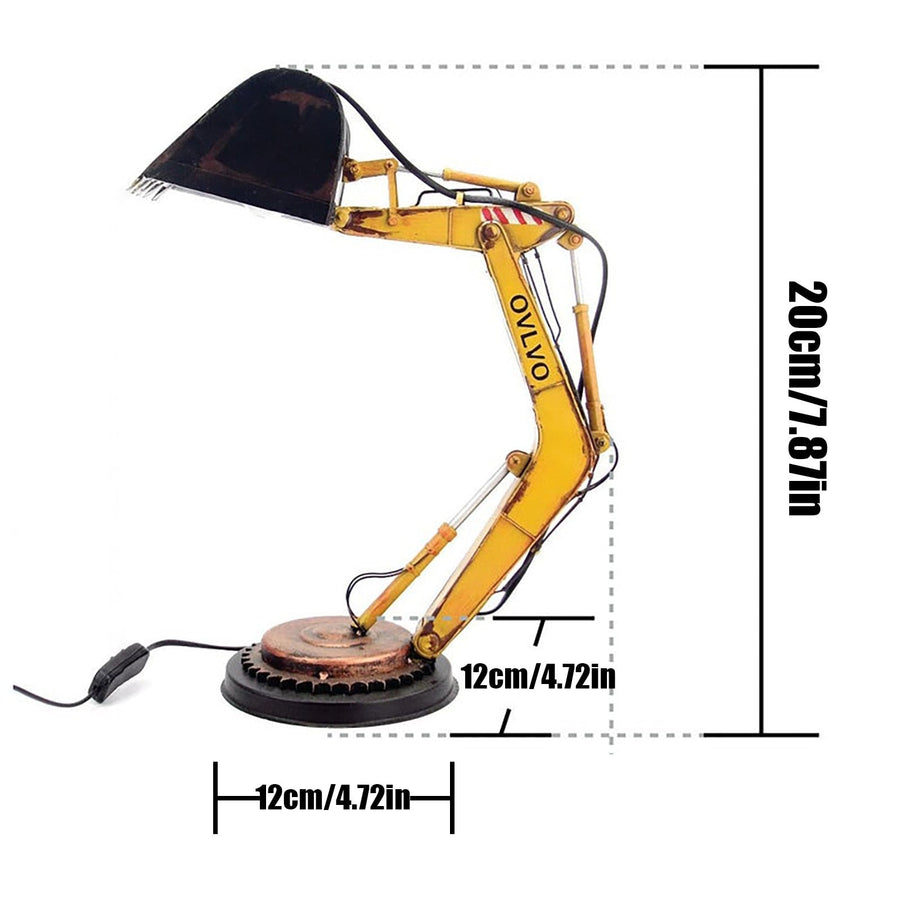Unique Excavator Table Lamp - Image 5